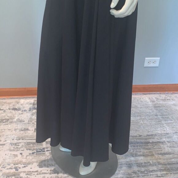 Vintage Black Maxi Skirt by Koret of California | Long Full Black Skirt | Label - Picture 11 of 15